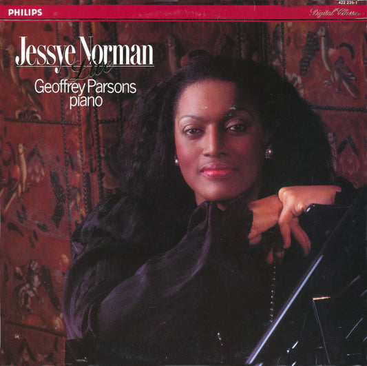 Jessye Norman, Geoffrey Parsons (2) : Live (An American In Europe) (LP)
