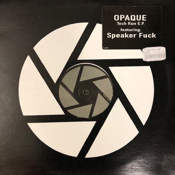 Opaque (4) : Tech Run E.P. (12", EP)
