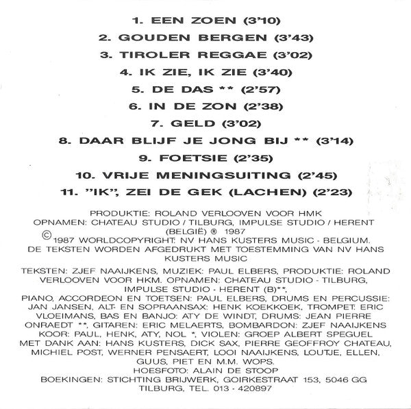 Zjef Naaijkens : Harmoniemodel (CD)