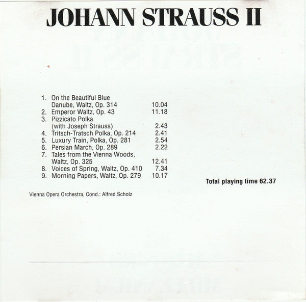 Johann Strauss Jr. : Beautiful Blue Danube (CD, Comp)