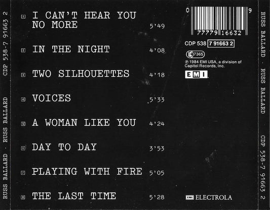 Russ Ballard : Russ Ballard (CD, Album, RE)