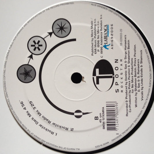 T-Spoon : Rockstar (12", Maxi)