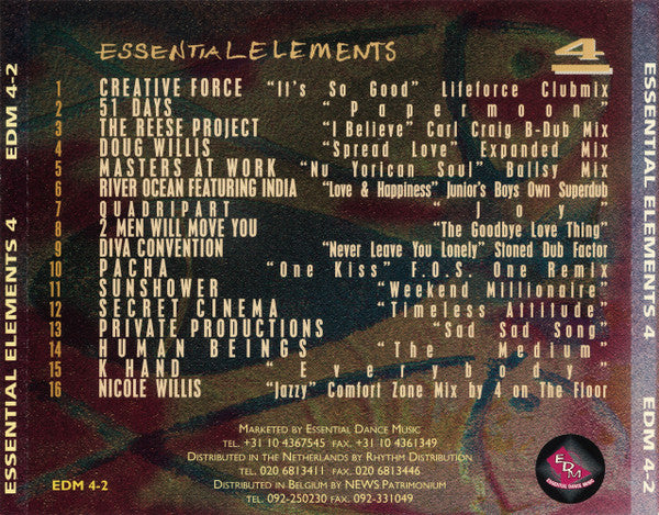 Various : Essential Elements 4 (CD, Mixed)