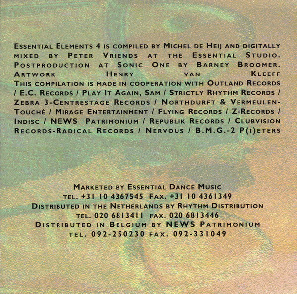 Various : Essential Elements 4 (CD, Mixed)