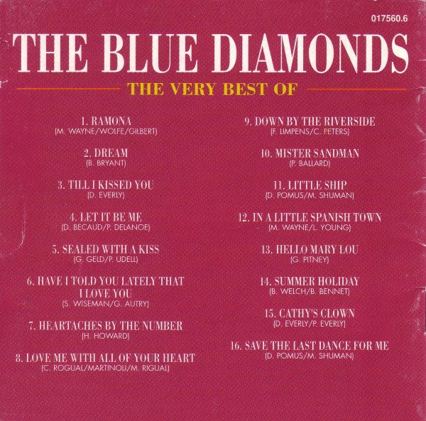The Blue Diamonds : The Very Best Of (CD, Comp)