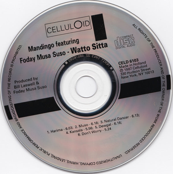 Mandingo Featuring Foday Musa Suso : Watto Sitta (CD, Album, RE)