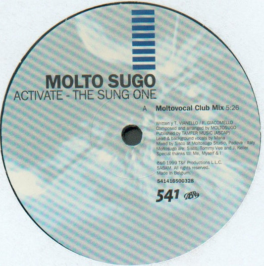 Moltosugo : Activate - The Sung One (12")