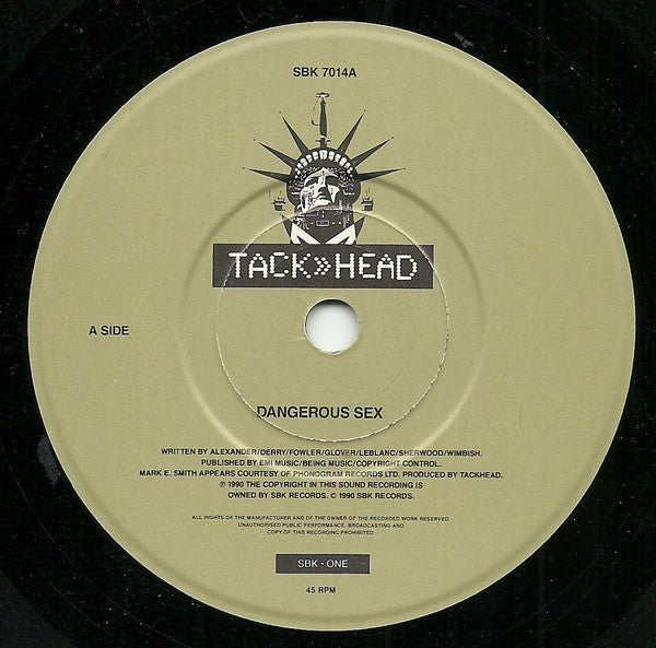 Tackhead : Dangerous Sex (7", Single)
