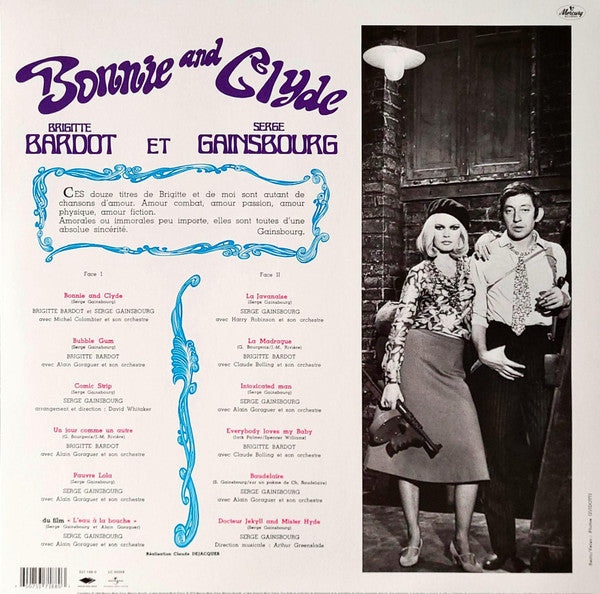 Brigitte Bardot Et Serge Gainsbourg : Bonnie And Clyde (LP, Comp, RE, RM, 180)