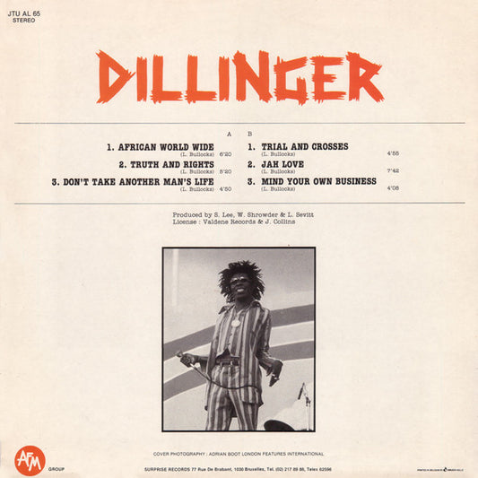 Dillinger : Dillinger (LP, Album)