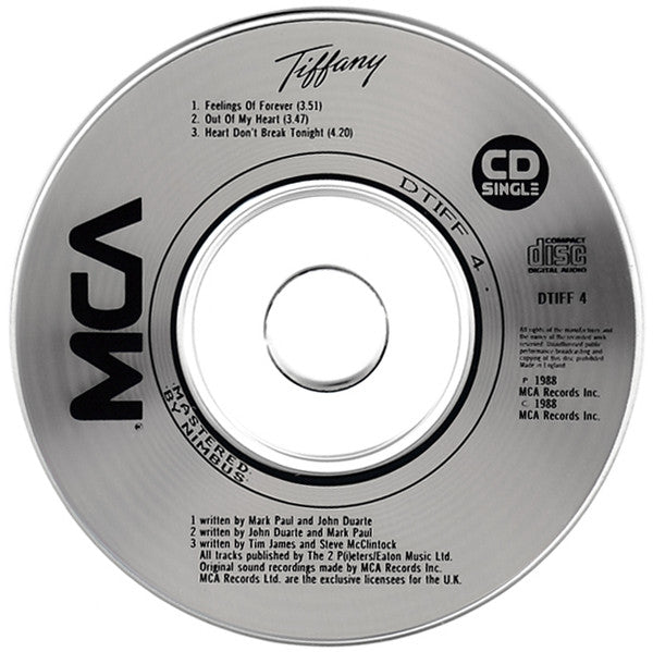 Tiffany : Feelings Of Forever (CD, Mini, Single)