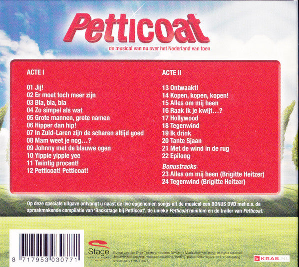 Originele Cast "Petticoat" : Petticoat (Origineel Castalbum) (CD, Album + DVD-V)