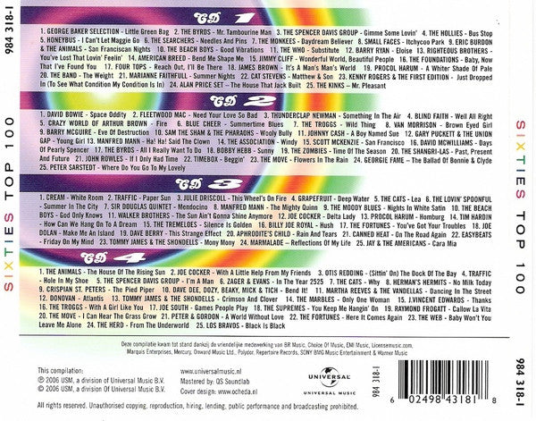 Various : Sixties Top 100 (4xCD, Comp)