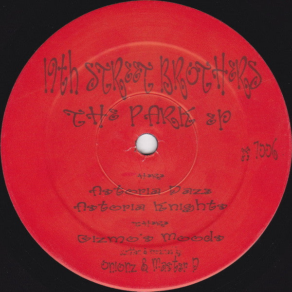 19th Street Brothers : The Park EP (12", EP)