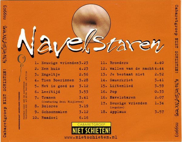 Niet Schieten! : Navelstaren (CD, Album)