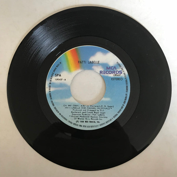 Patti LaBelle And Michael McDonald : On My Own (7", Single)