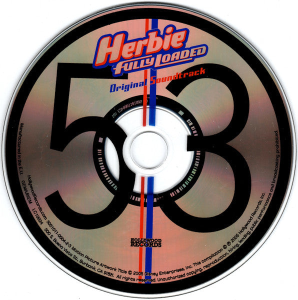 Various : Herbie: Fully Loaded (Original Soundtrack) (CD, Comp)