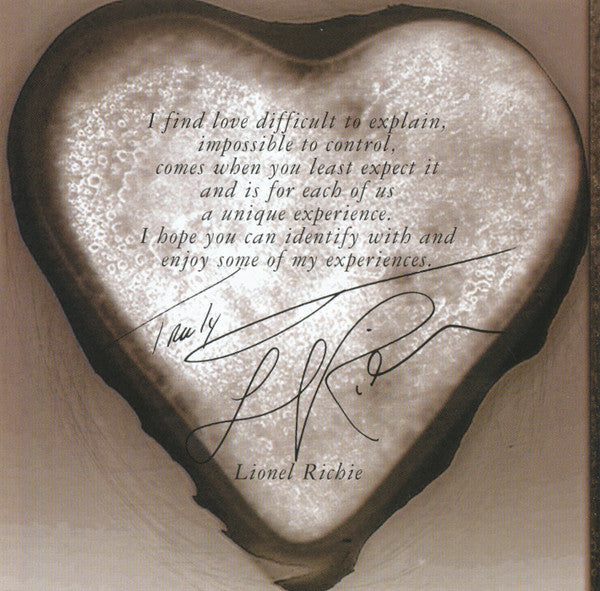 Lionel Richie : Truly - The Love Songs (CD, Comp, RE)