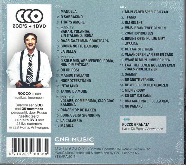 Rocco Granata : The Very Best Of Rocco (2xCD, Comp + DVD)