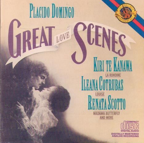 Placido Domingo, Kiri Te Kanawa, Ileana Cotrubas, Renata Scotto : Great Love Scenes (CD, Comp)