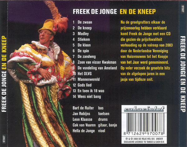 Freek De Jonge En De Kneep : Wees Niet Bang (CD, Album)