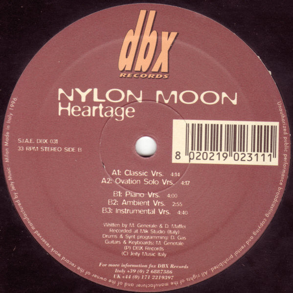Nylon Moon : Heartage (12")