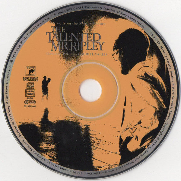 Various : The Talented Mr. Ripley (Music From The Motion Picture) (CD, Album)
