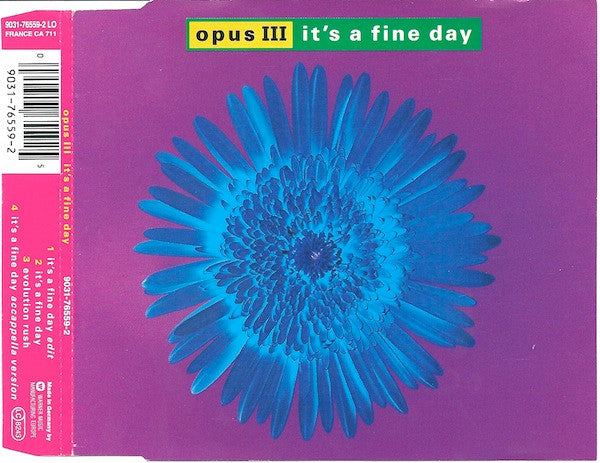 Opus III : It's A Fine Day (CD, Maxi)
