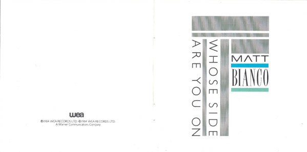 Matt Bianco : Whose Side Are You On (CD, Album, RE, Tar)