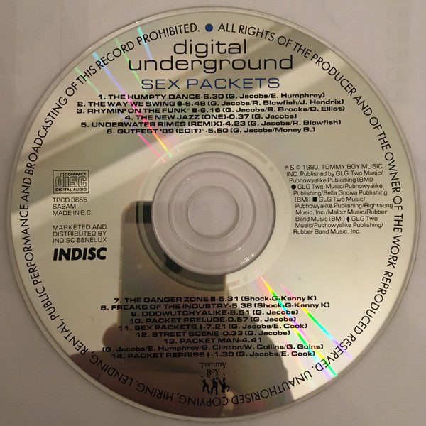 Digital Underground : Sex Packets (CD, Album)