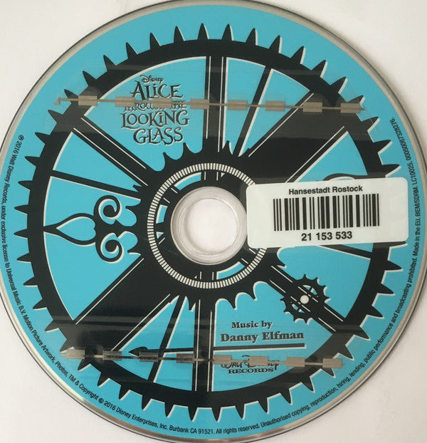 Danny Elfman : Alice Through The Looking Glass (Original Motion Picture Soundtrack) (CD, Album)