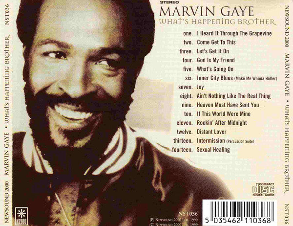 Marvin Gaye : What's Happening Brother (CD, RE)