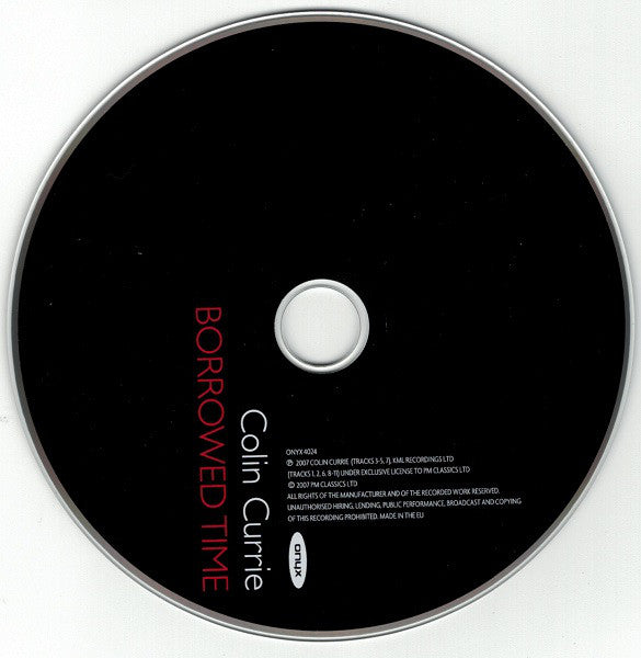 Colin Currie : Borrowed Time (CD, Album)