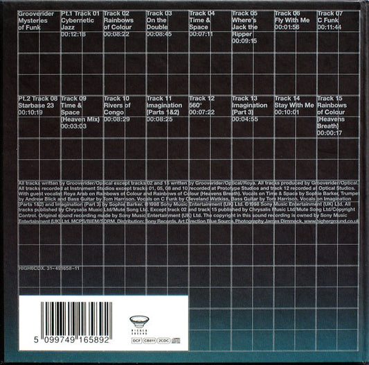 Grooverider : Mysteries Of Funk (2xCD, Album, Ltd, Gat)