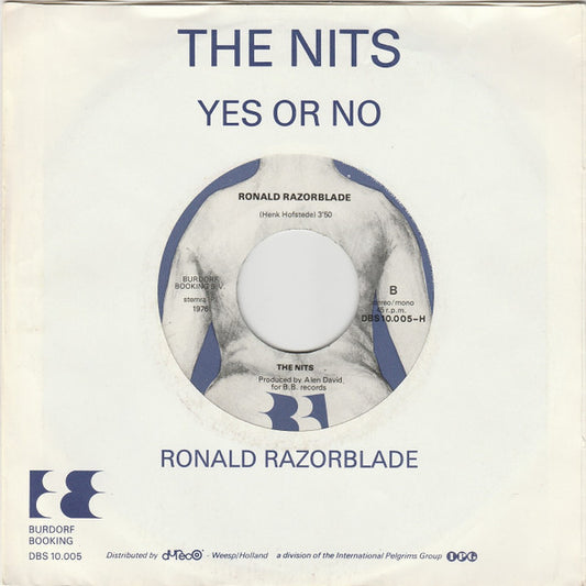 The Nits : Yes Or No (7", Single)