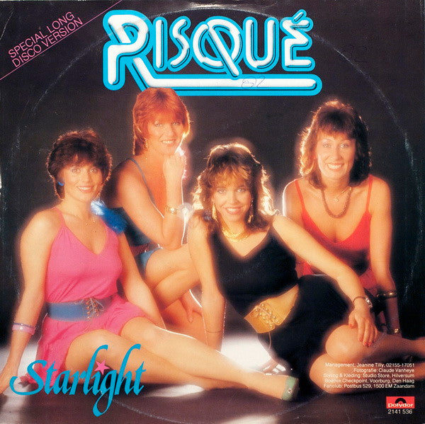 Risqué (2) : Starlight (Special Long Disco Version) (12", EP)