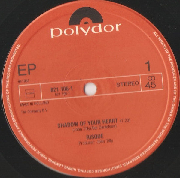 Risqué (2) : Shadow Of Your Heart (12")
