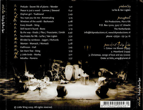 Julia Loko : Evolution  Live (CD, Album)