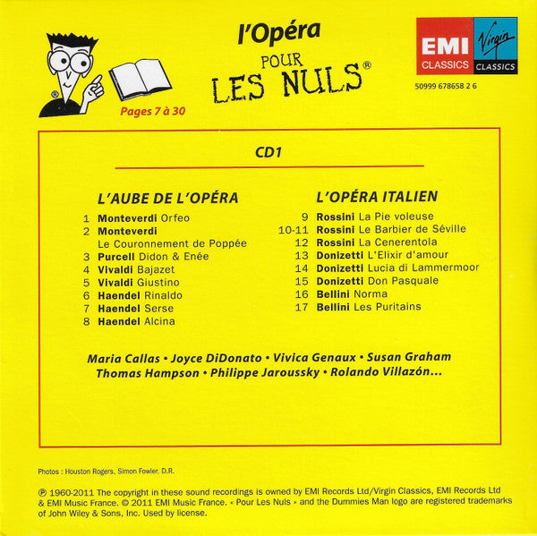 Various : L'opéra Pour Les Nuls (6xCD)