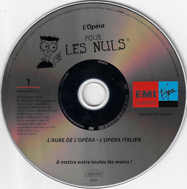 Various : L'opéra Pour Les Nuls (6xCD)