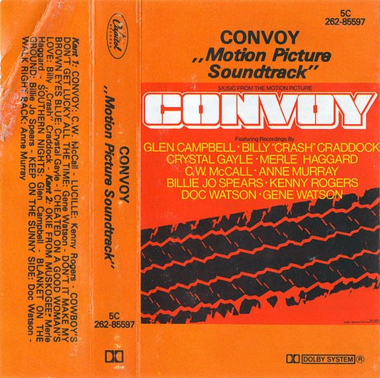 Various : Convoy "Motion Picture Soundtrack" (Cass, Comp)