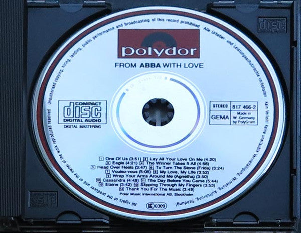 ABBA : From ABBA With Love (CD, Comp)