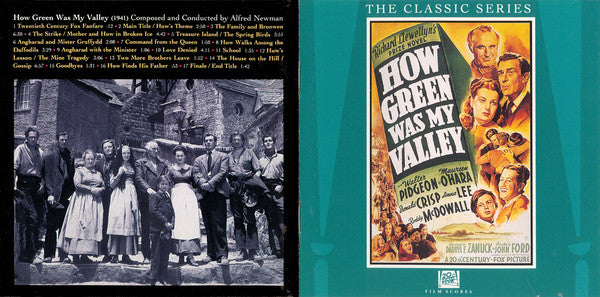 Alfred Newman : How Green Was My Valley (CD, RE)