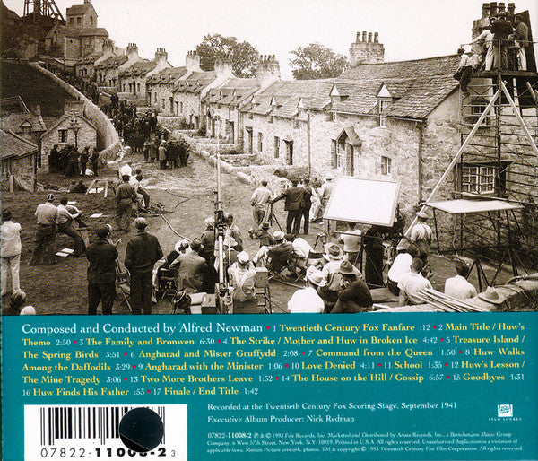 Alfred Newman : How Green Was My Valley (CD, RE)