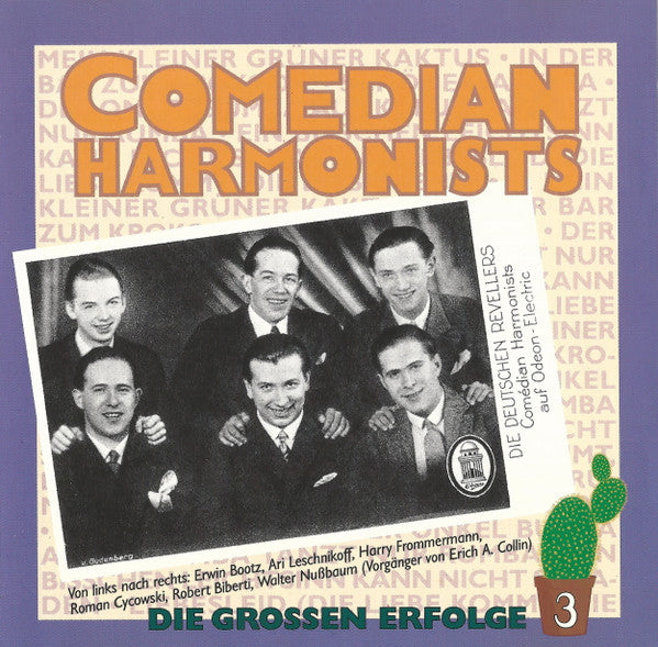 Comedian Harmonists : Die Grossen Erfolge 3 (CD, Comp, Mono)