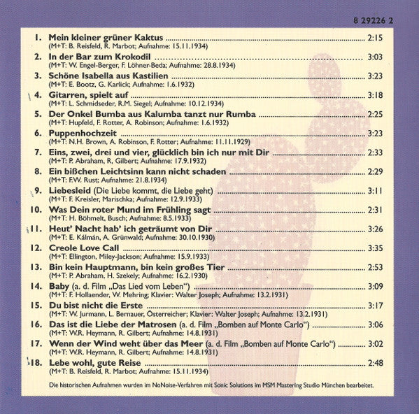 Comedian Harmonists : Die Grossen Erfolge 3 (CD, Comp, Mono)