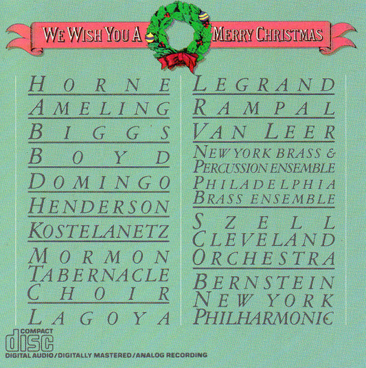 Various : We Wish You A Merry Christmas (CD, Comp)