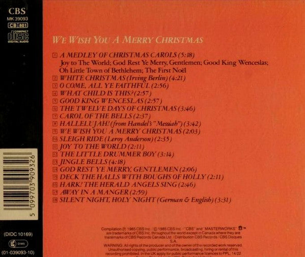 Various : We Wish You A Merry Christmas (CD, Comp)