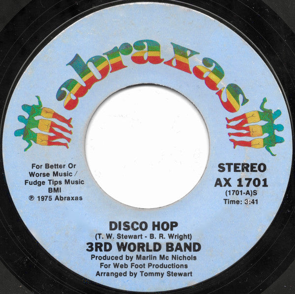 3rd World Band : Disco Hop / Let's Boogie At The Disco (7", Styrene)