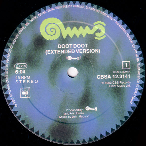 Freur : Doot-Doot (Special Extended 12" Mix) (12", Maxi)
